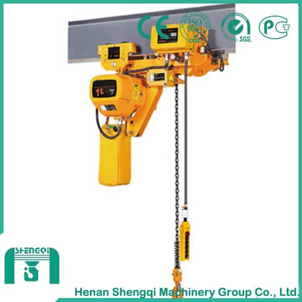China 
                High Working Efficiency 1 Ton Electric Chain Hoist
             supplier