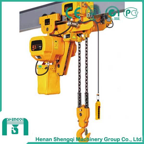 China 
                High Working Efficiency 5 Ton Electric Chain Hoist
             supplier