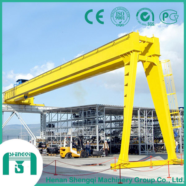 China 
                High Working Effiency Bmh Model Double Girder Semi-Gantry Crane
             supplier