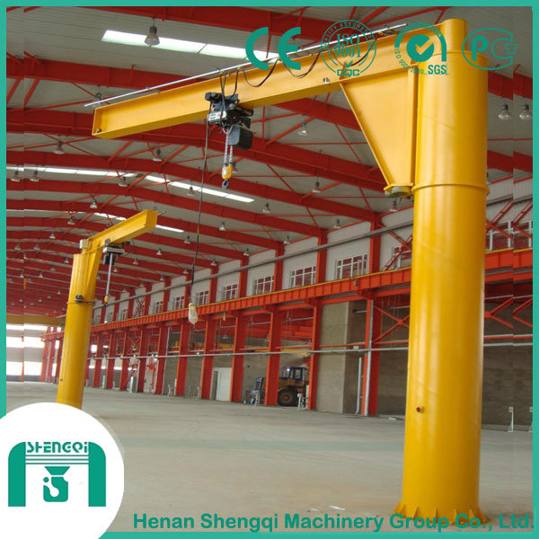 High Working Effiency Bz Model Pillar Jib Crane