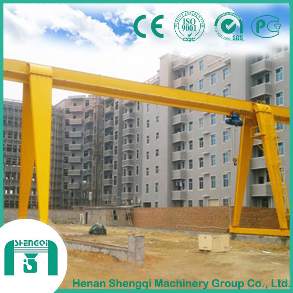 Hot Sale and High Quality Electric European Type Hoist 20 Ton Single Girder Gantry Crane