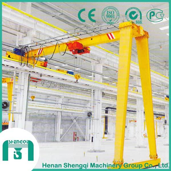 Industrial Application Bmh Model Single Beam Semi-Gantry Crane
