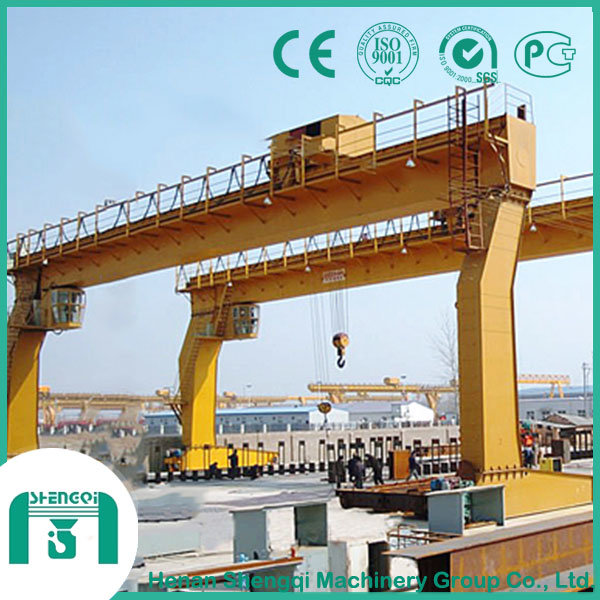 China 
                L Type Single Girder Gantry Crane 50/10 T with Lower Cost
             supplier