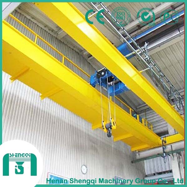 Lh Type Electric Hoist Overhead Crane Applicable to Processing Workshop