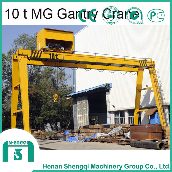 Lifting Machinery Mg Type Double Girder Gantry Crane for Sale