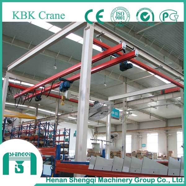 Light Capacity Workshop Double Girder Kbk Crane