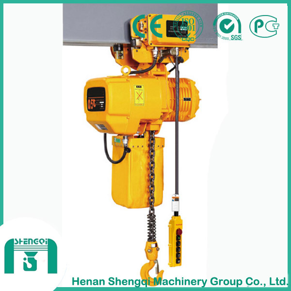 Light Weight 0.5 Ton Electric Chain Hoist with Trolley