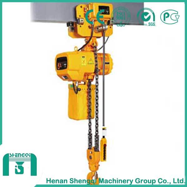China 
                Long Working Life 5 Ton Electric Chain Hoist
             supplier