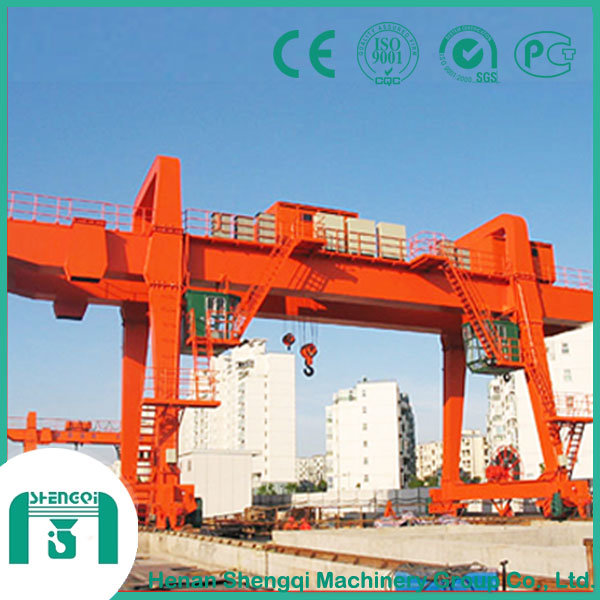 Mg Double Girder Gantry Crane Move Loads Rapidly and Smoothly