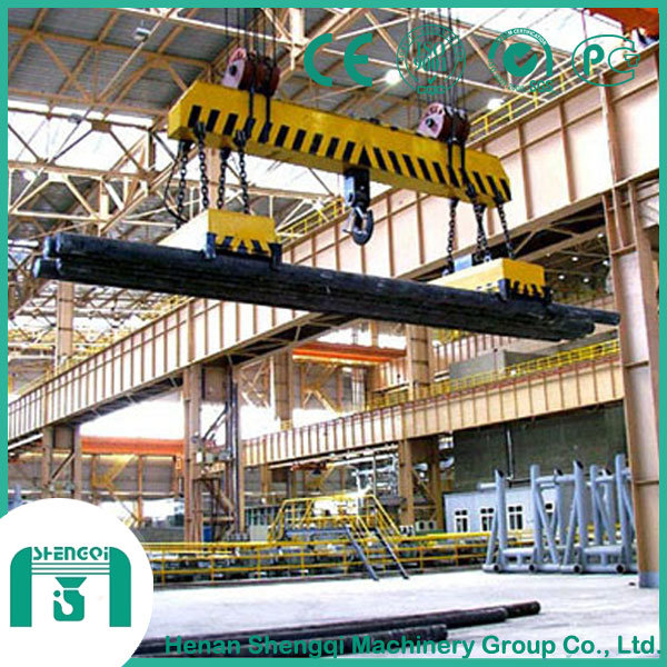 QC Model Magnet Double Girder Overhead Crane for Sale