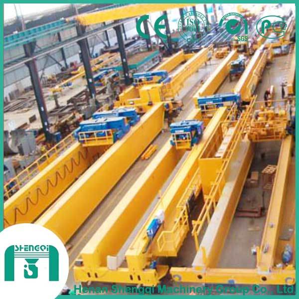 Qd Model 5t Double Girder Overhead Crane with Competitive Price