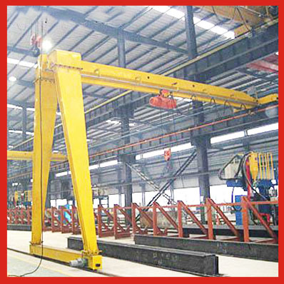 China 
                Safe and Reliable Single Girder Gantry Crane with Semi Beam
             supplier