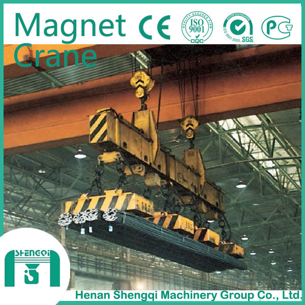 China 
                Shengqi QC Type 32 Ton Magnet Electromagnetic Bridge Crane
             supplier