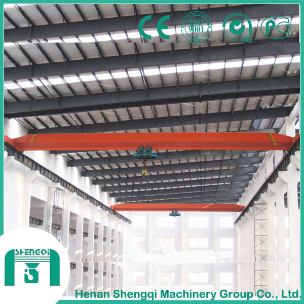 China 
                Single Girder Overhead Crane 5 Ton Ld Model Electric Hoist Crane
             supplier