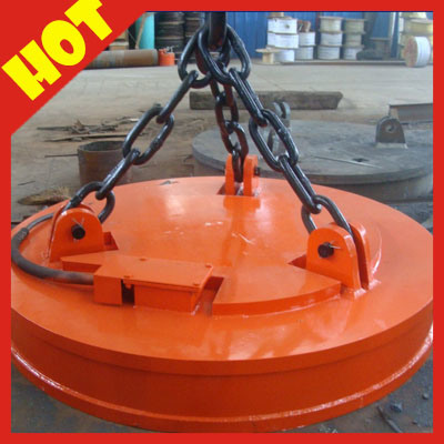 Steel Scraps Lifting Machinery MW Type Electric Magnet for Crane