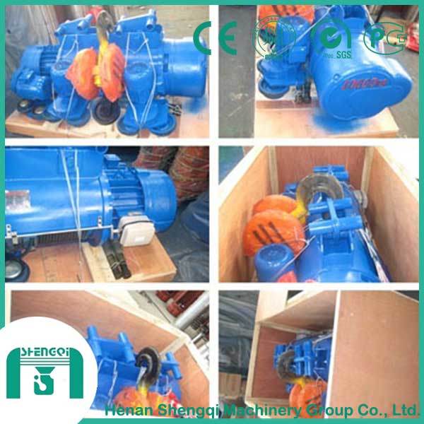 Used in Many Fields Wire Rope Electric Lifting Hoist