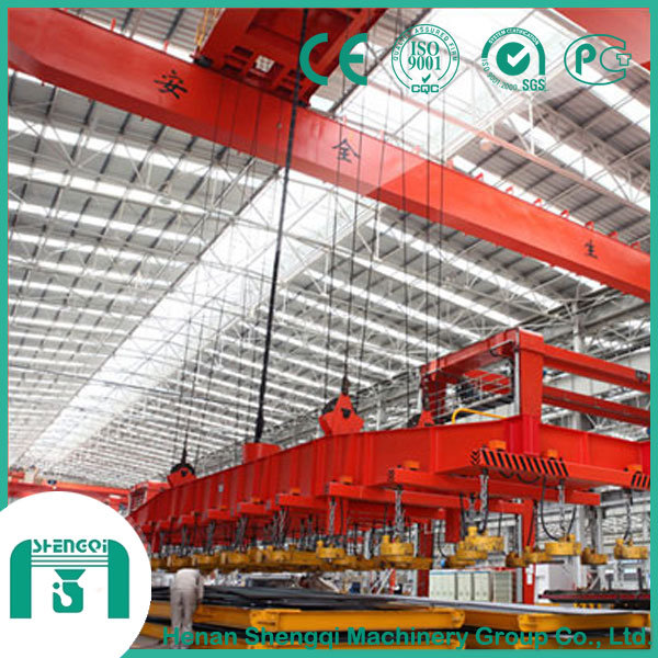 Widely Used in Steel Plant QC Model Magnet Overhead Crane