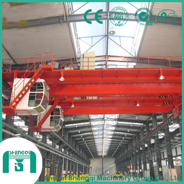 China 
                Workshop Equipment Qd Type Double Girder Overhead Traveling Crane
             supplier