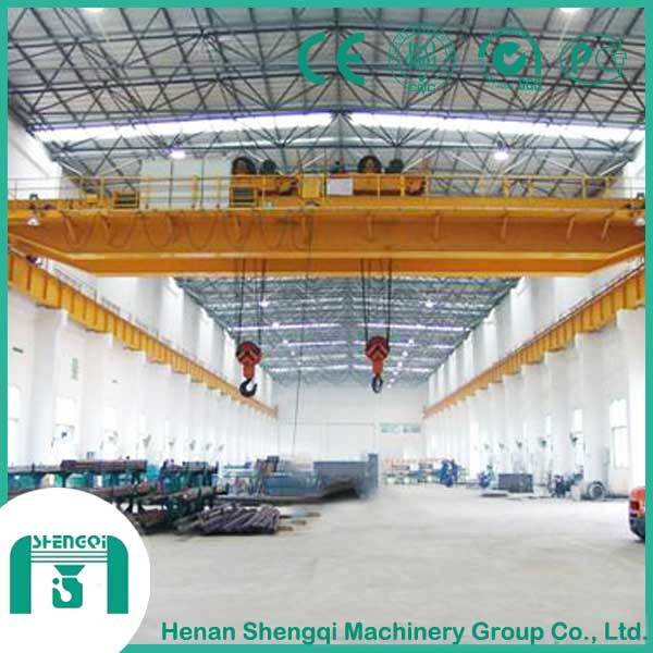 Workshop Use Electric Double Girder Bridge Crane