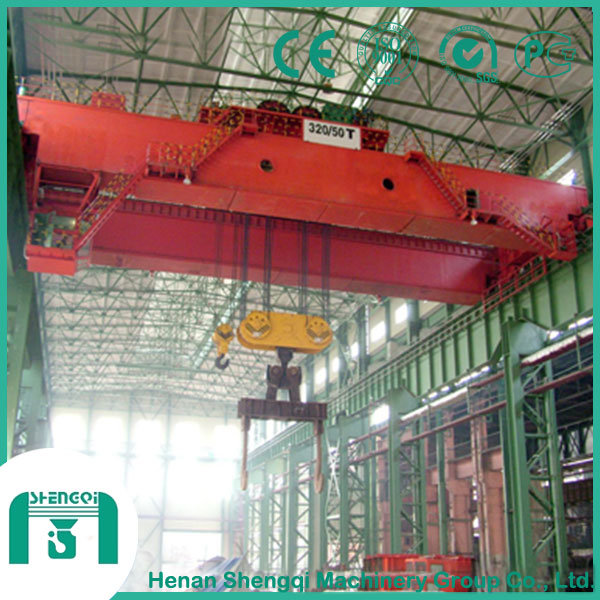 China 
                Yz Model Rigid Structure Double Girder Foundry Crane
             supplier